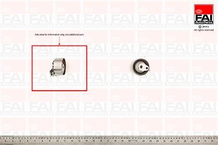 FAI AUTOPARTS Натяжной ролик, ремень ГРМ T9258